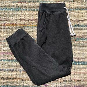 Divided dark gray joggers